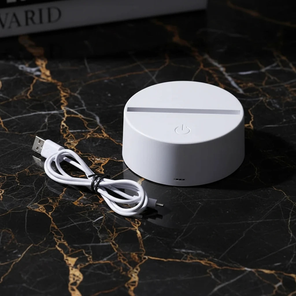 3D Sandscape LED-Lampe