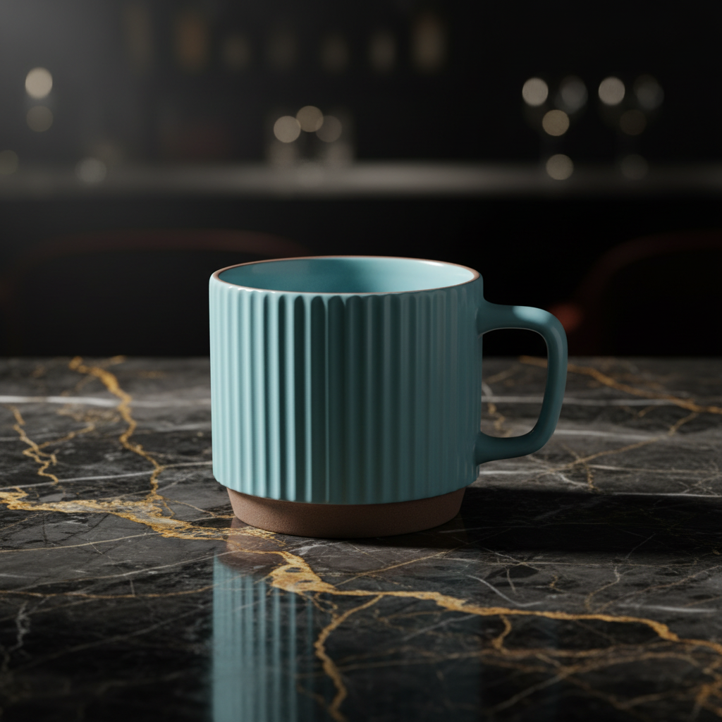 Japanische Retro-Keramiktasse | 320 ml