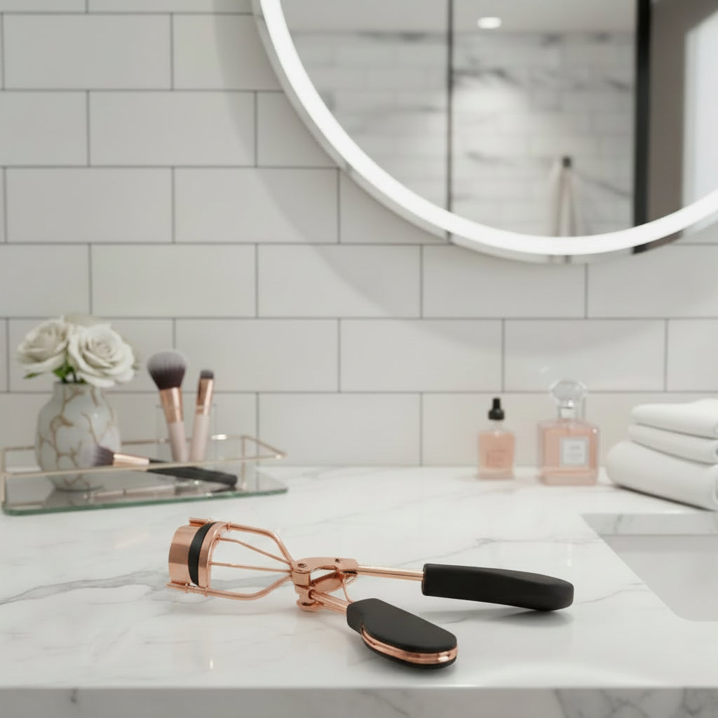 Rose Gold Wimpernzange