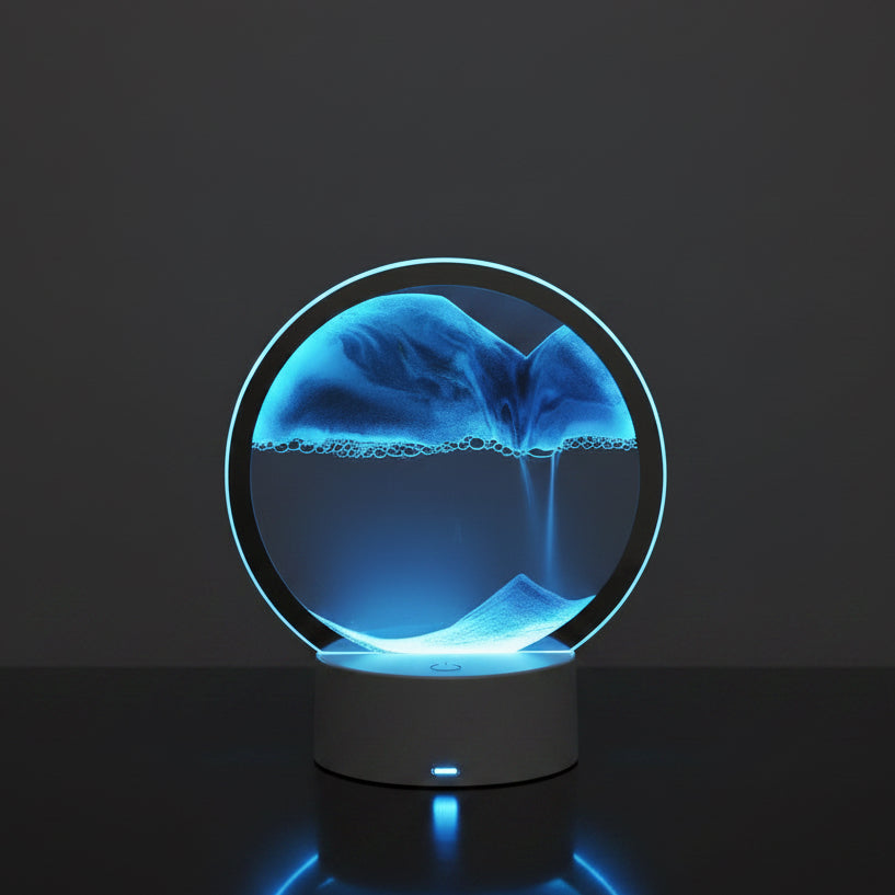 3D Sandscape LED-Lampe